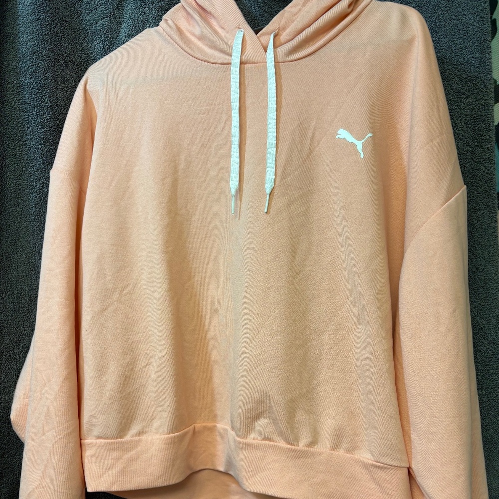 Puma Cropped Peach Jacket